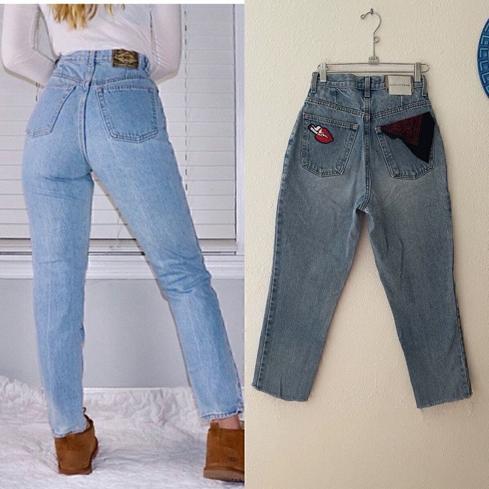 Vintage 80s UNEMPLOYED DENIM. Jeans by express size 7/8